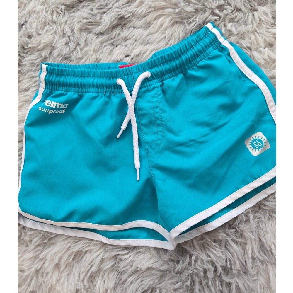 Reima Sunproof Kids‎ Swim Shorts Teal Blue UPF 50 Size 7Y 122 532160